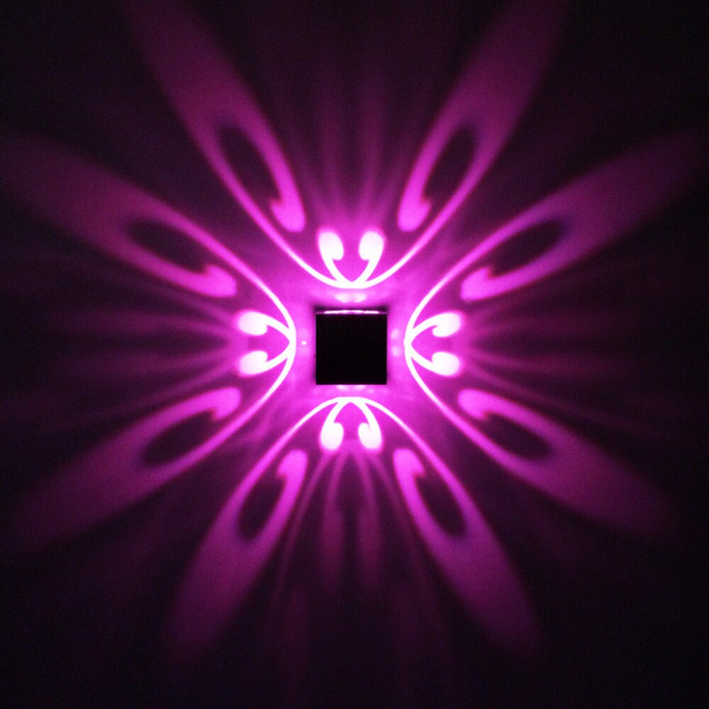 LED Wand Lampe Wand Indoor LED Projektion Bunte Beleuchtung Wand Leuchte Hintergrund Wand Licht für Home Hotel KTV Bar: Pink