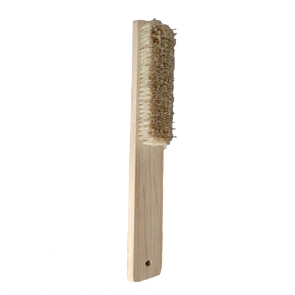 Brosse d'escalade à poils souples, épurateur d'escalade, brosse d'escalade en bois Durable avec poignée ergonomique épaisse pour l'intérieur: green
