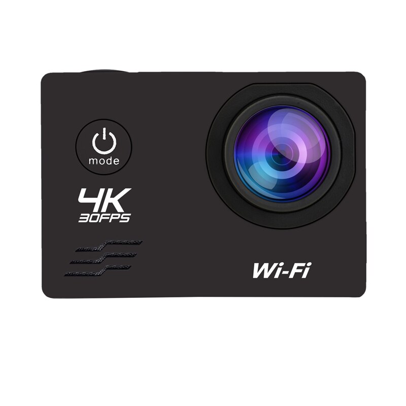 Aktion Kamera HD 4K/60Fps Wifi 16MP 2,0 LCD 170D Objektiv Helm Kamera 30M Gehen Wasserdicht Profi Sport Kamera Video Camcorder: Ursprünglich Titel