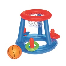Vandsport spil multi-funktion oppustelig flydende basketball stå børn swimmingpool legetøj