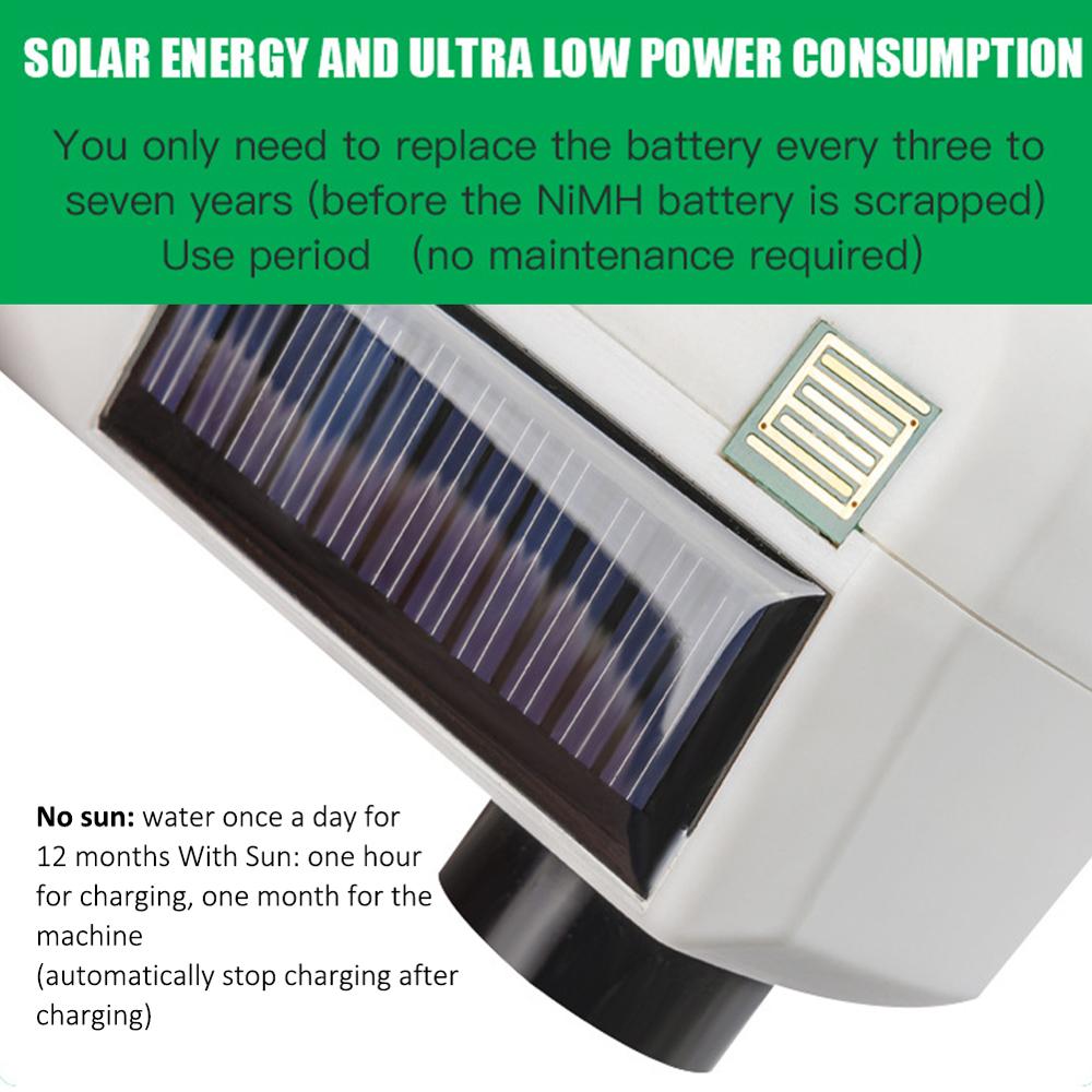 Automatic Electronic Irrigation Controllers Solar Power Water Timer LCD Garden Watering Home Digital Intelligence Watering Syste