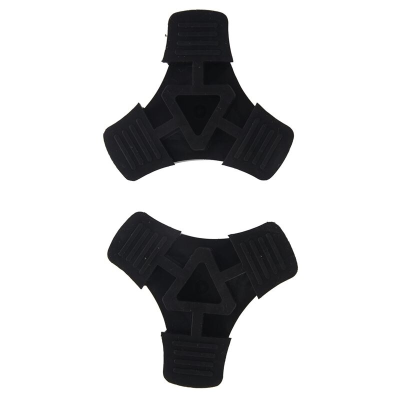 2X Walking Stick End Tripod CANE TIP Self Standing Rubber NON-SLIP End Bottom