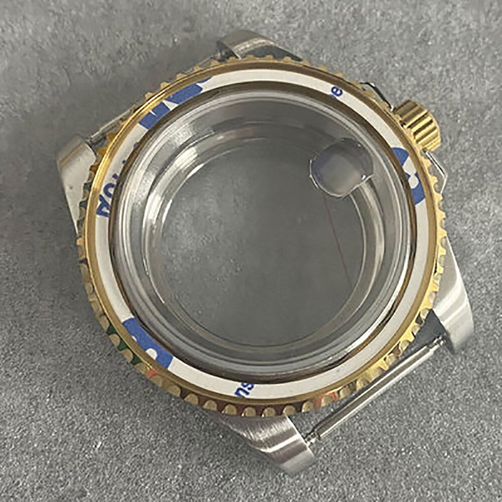 Boîtier de montre en verre de saphir à fond Transparent, 40MM, pour mouvement NH35, accessoires de montre