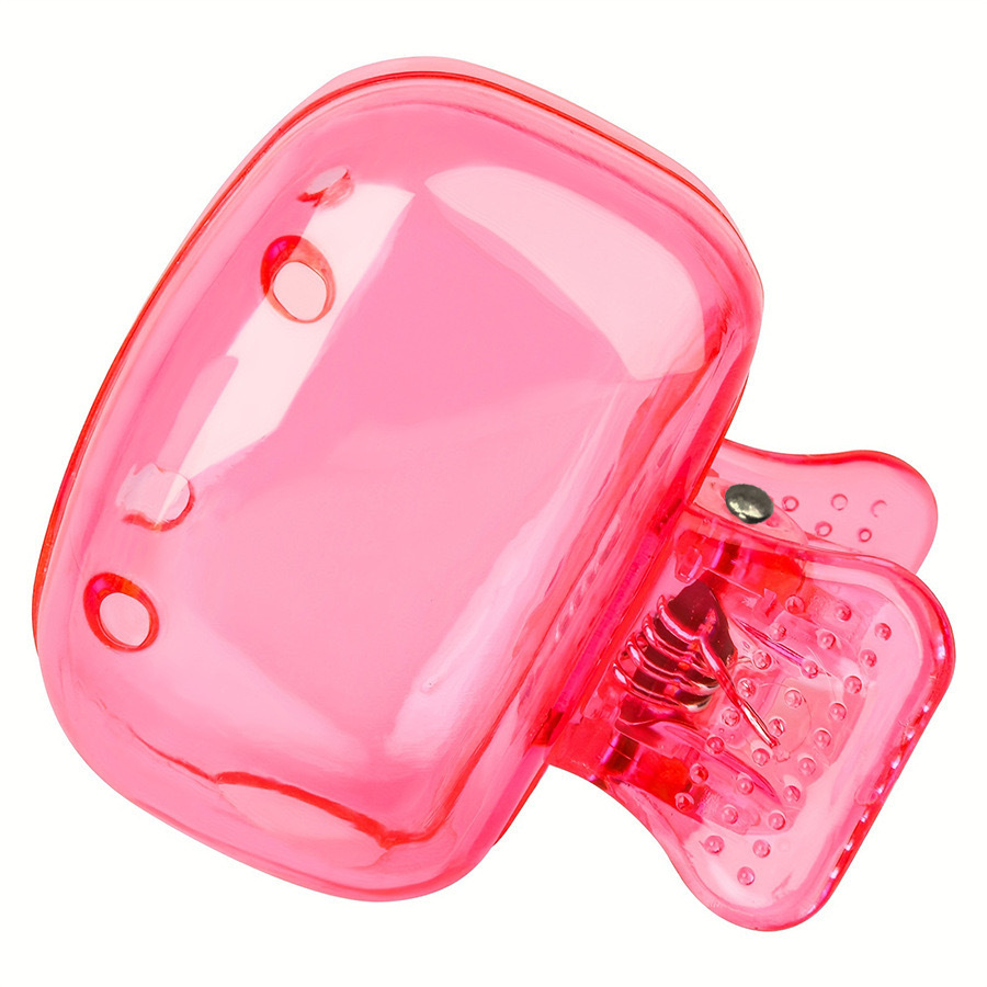 Newest Toothbrush Storage Clip Household Travel Portable Anti-dust Toothbrush Head Protector Multiple Functions Travel Organizer: Brown