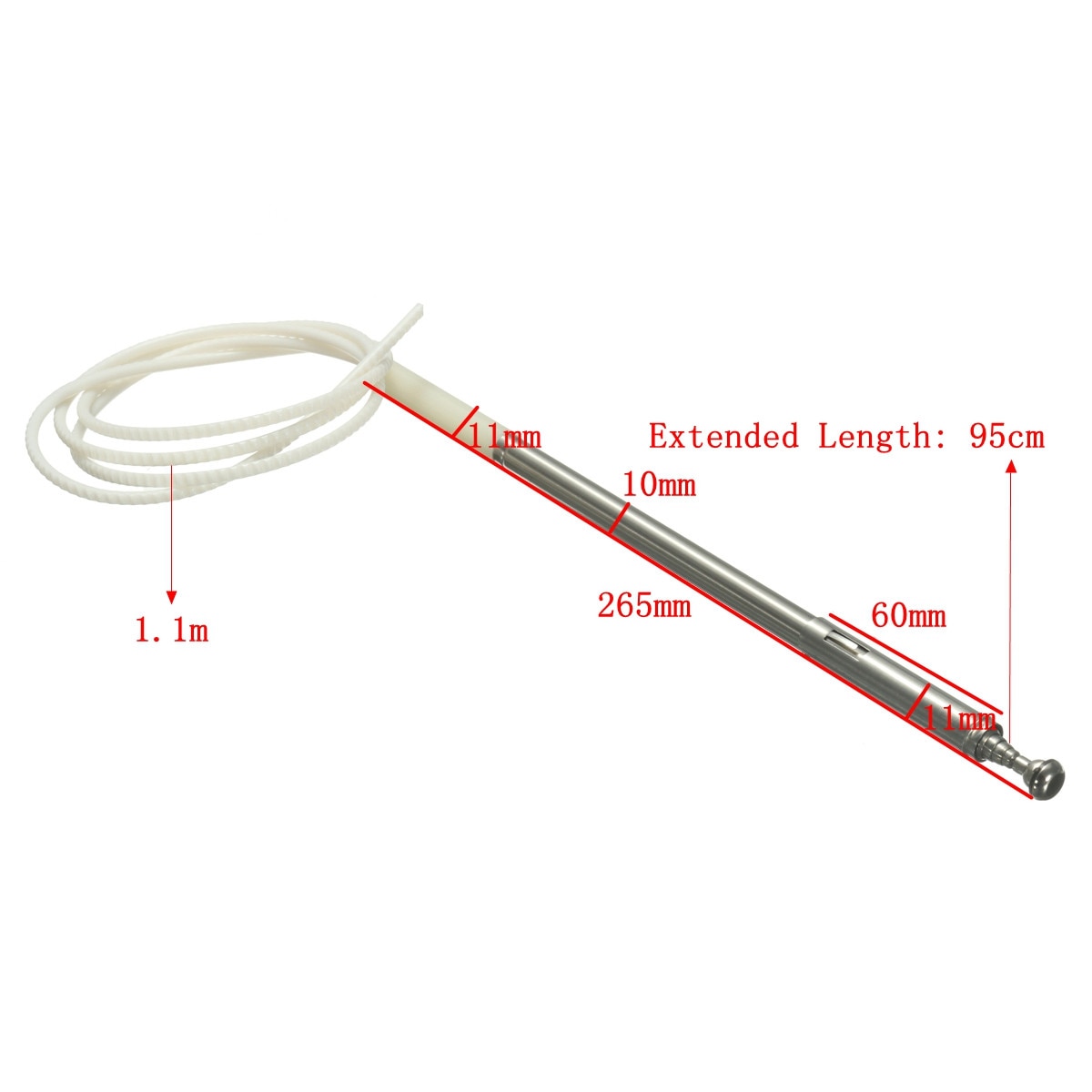 Car Aerial Power Antenna Mast Rope ZPN-01407 For Mitsubishi Pajero 2000 2001 2002 2003 2004 2005 2006