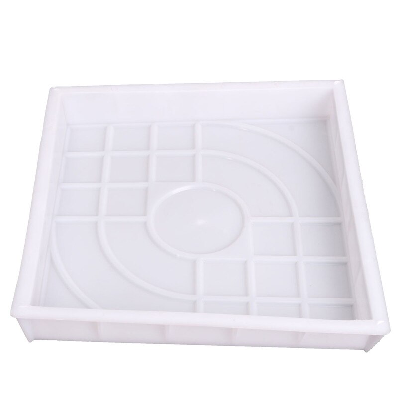 27x27x4 cm bricolage carré jardin chemin béton plastique brique moule pavage propylène chaussée passerelle jardin bâtiments accessoires
