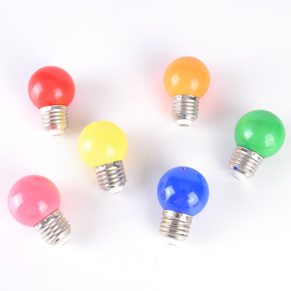 Värikäs maapallolamppu  e27 led -palkkivalo 3w valkoinen punainen sininen vihreä keltainen oranssi vaaleanpunainen lampun valo smd kodin valaistus