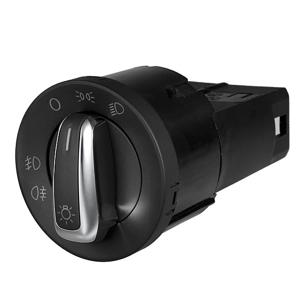 Head Light Switch Chrome Control Voor Vw Golf MK4 Sharan Passat B5 Polo 9N Lupo