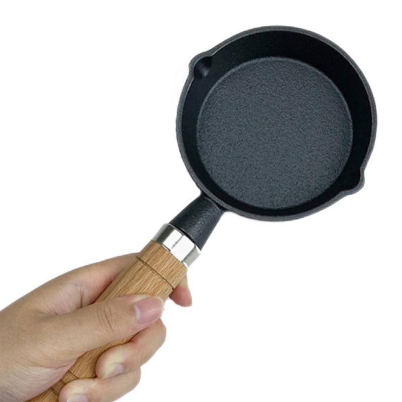 1pc Praktische Braten Pfanne Eisen Pfannkuchen Pfanne Mini Pfanne Hause Kochen Utensil Küche Gerät setzt Cocina Gerät Conjuntos