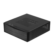 Host Mini ITX Office Practical Home Computer Case 2.0 USB With Radiator Hole HTPC Power Supply Horizontal Metal Desktop Chassis