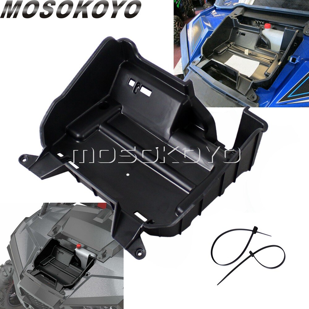 ATV UTV Underhood Storage Box for Polaris RZR 900 1000 XP4 XP1000 Turbo ...