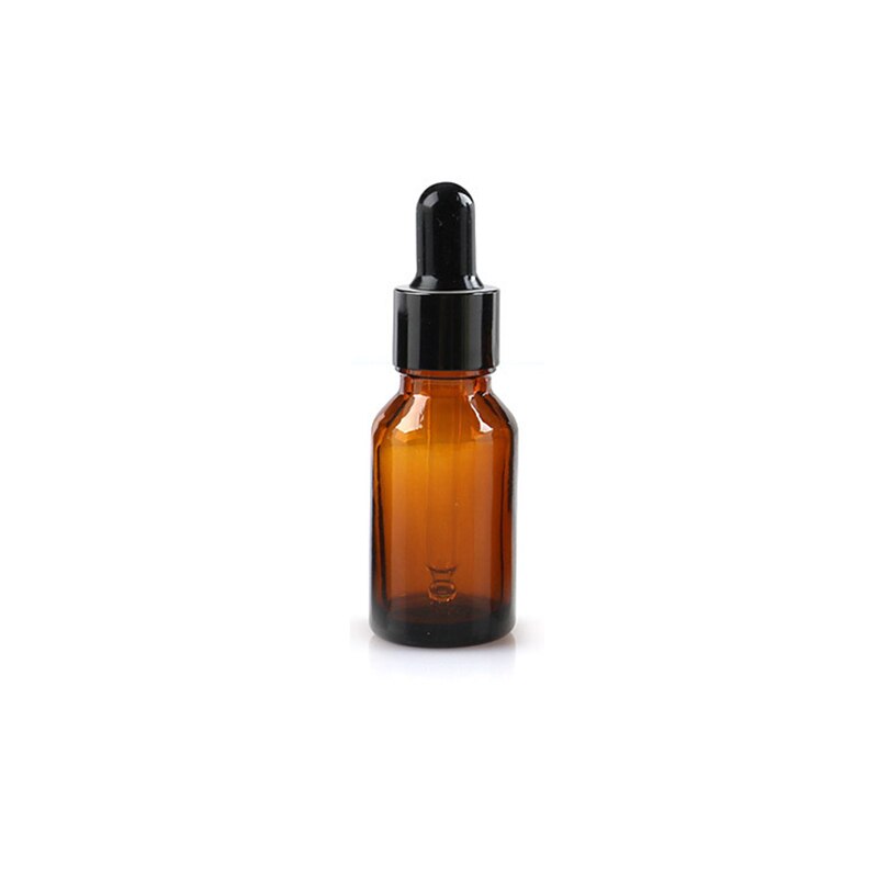 5/10/15/20/30/50 / 100ml tomme plastikflasker med komprimerbar dråbeprøvetager til flydende øjenflaske: 15ml fine linjer