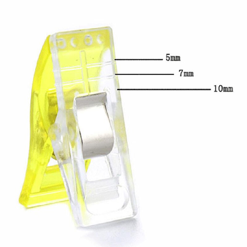 Craft Patchwork Sewing Knitting Clip Home Office Supplies Sewing Clip Plastic Wonder Clips Holder Fabric 50Pcs