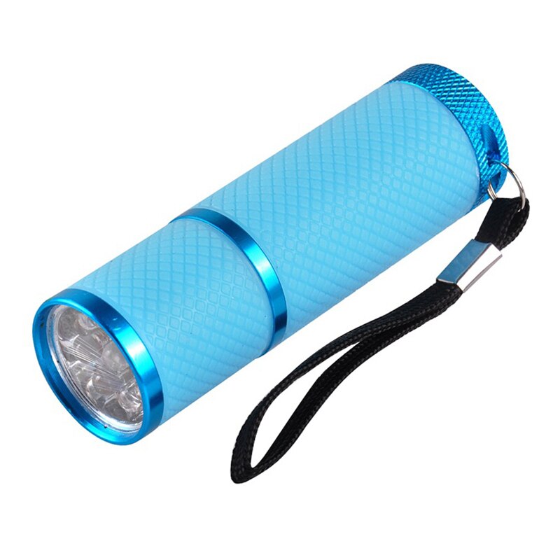 Mini lámpara LED UV para uñas, linterna secadora para esmalte de uñas, herramienta de manicura de secado rápido, portátil, 4 colores: 04