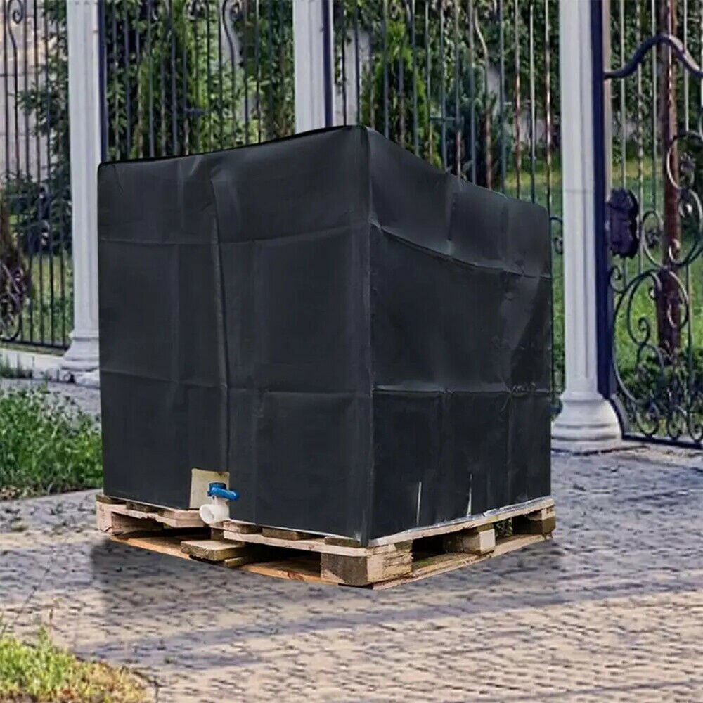 Outdoor Ibc Watertank Cover Waterdichte 210D Oxford Doek Ibc Container Protector Voor 1000/800/600 Liter Zonnebrandcrème Ibc Tank