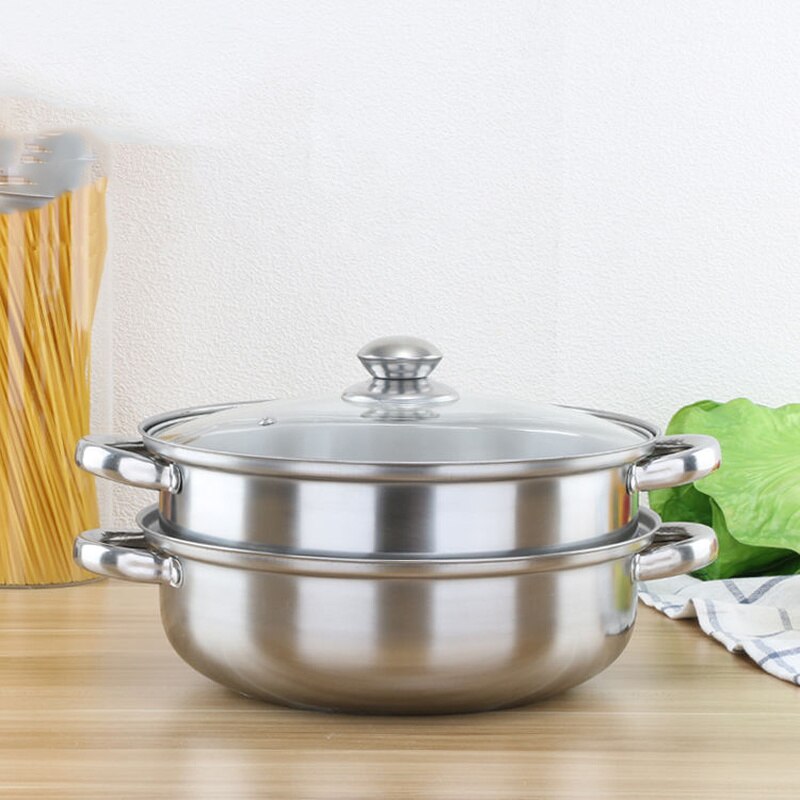 Stainless Steel Soup Pot Steamer Thickening Household Soup Pot Gas Cooker Universal Kitchen Pots Ollas De Cocina Pot