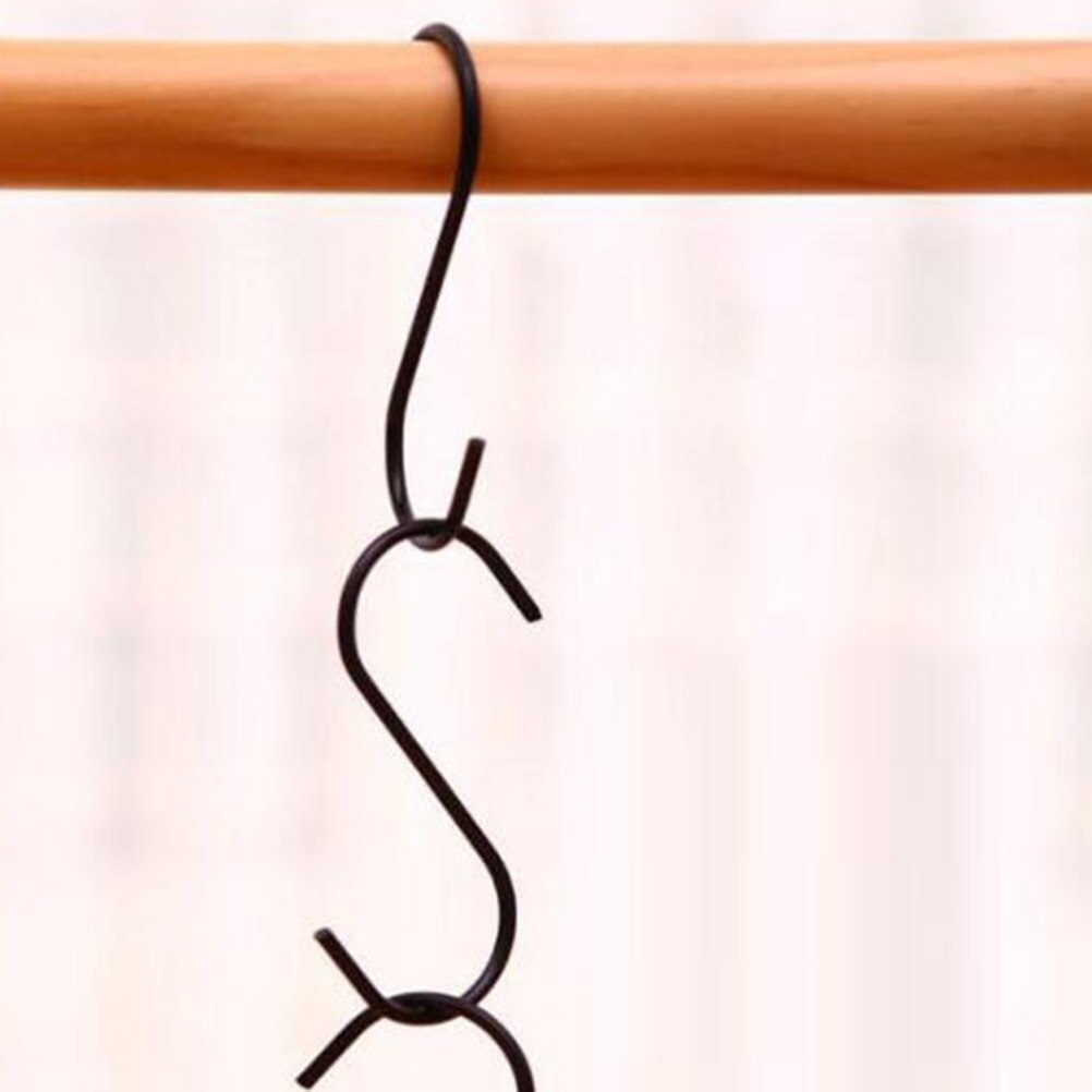 15 st s typ krok multifunktion bärbara rostfria krokar kökskrokar