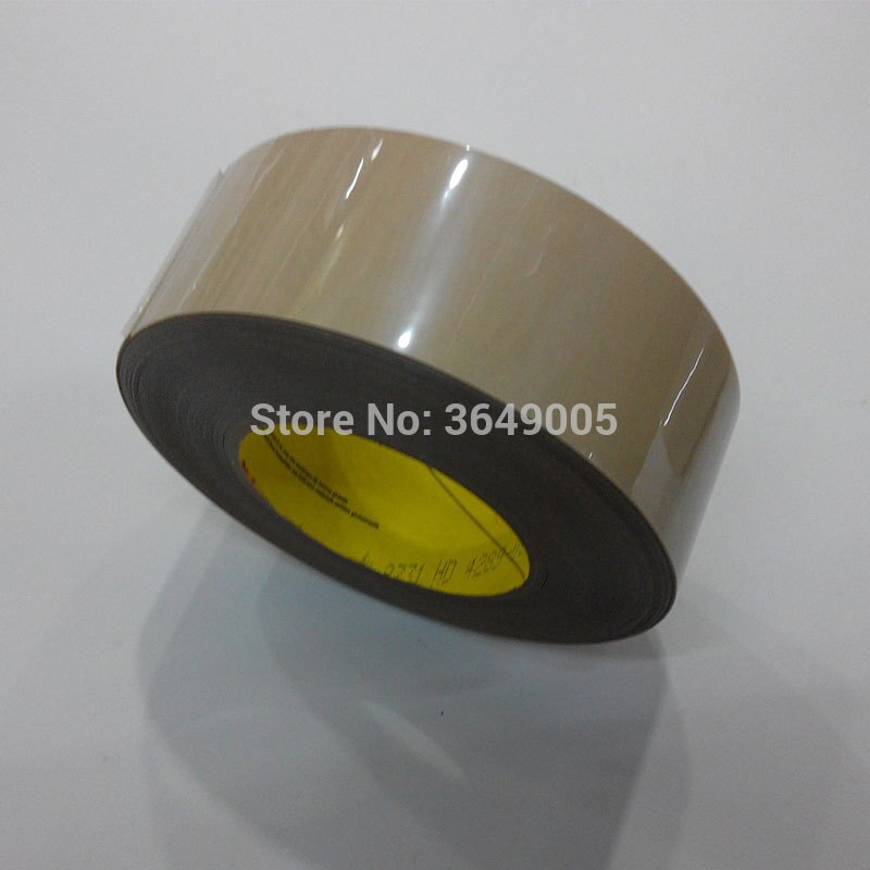 Die-cutting width 5-30mm 3M Double Coated PET Tape 9731 Apply to Gasketing/Filters/ Silicone foams and rubber