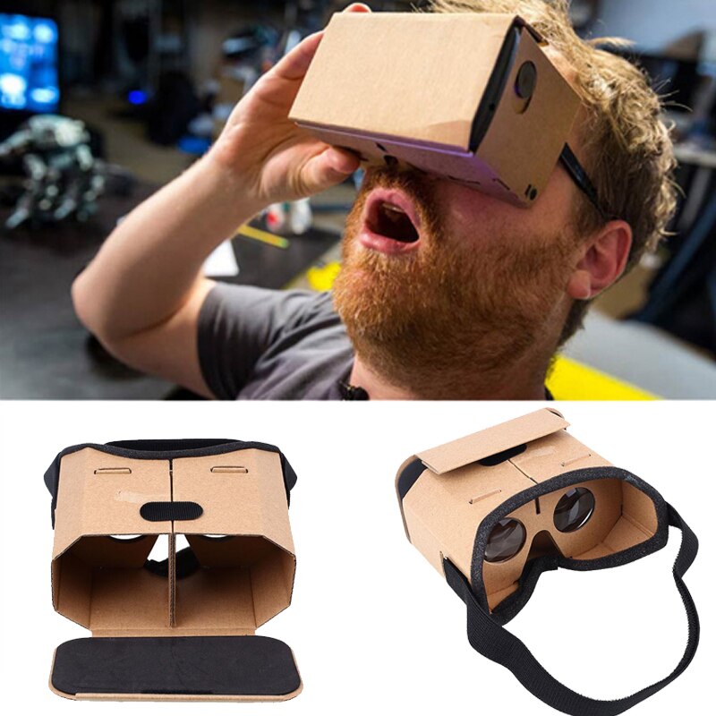 Virtual Reality Goggles 3D VR Glasses Headwear Case Controller Home Privatetheater Wearable Technology Support 1080P Game Video