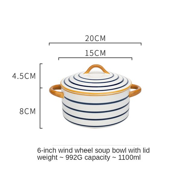 Suppe Schalen mit Griffe Keramik Portion einstellen für küche Weiß Französisch Zwiebel Suppe Töpfe Ofen Mikrowelle Spülmaschine Sicher