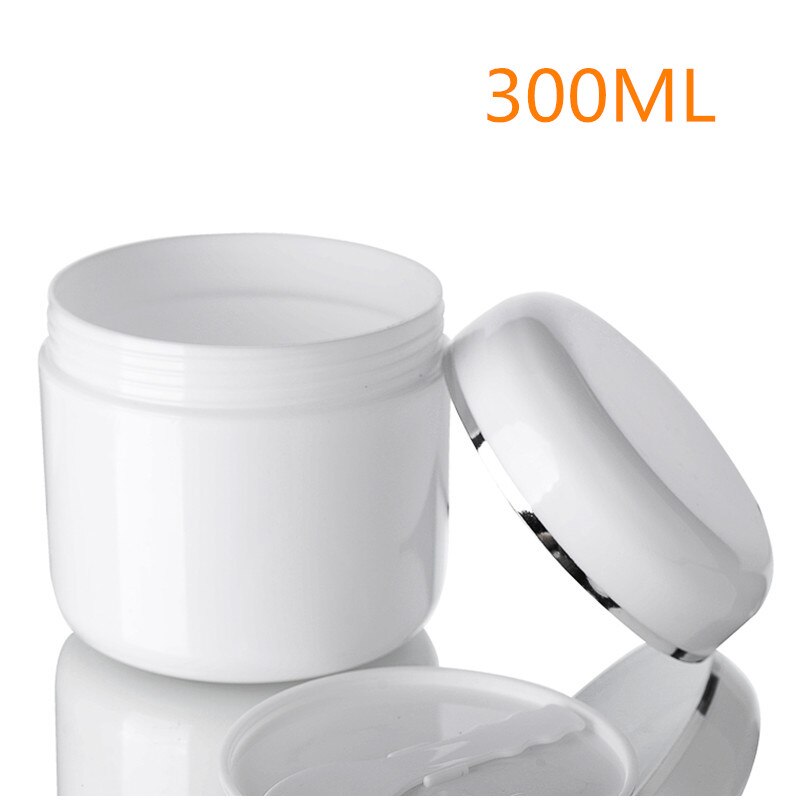 15/20pcs 200ml~500ml Refillable Bottles Empty Face Cream Lotion Jar bottles box Cosmetic Container Plastic Empty Makeup Jar Box: 300ML 20PCS