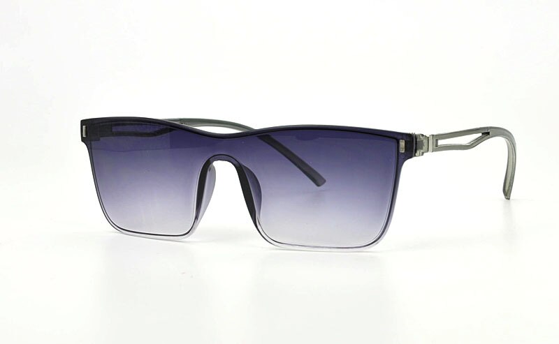 Kantløse solbriller i ét stykke med europæiske og amerikanske slikfarvede solbriller til damer: Y8