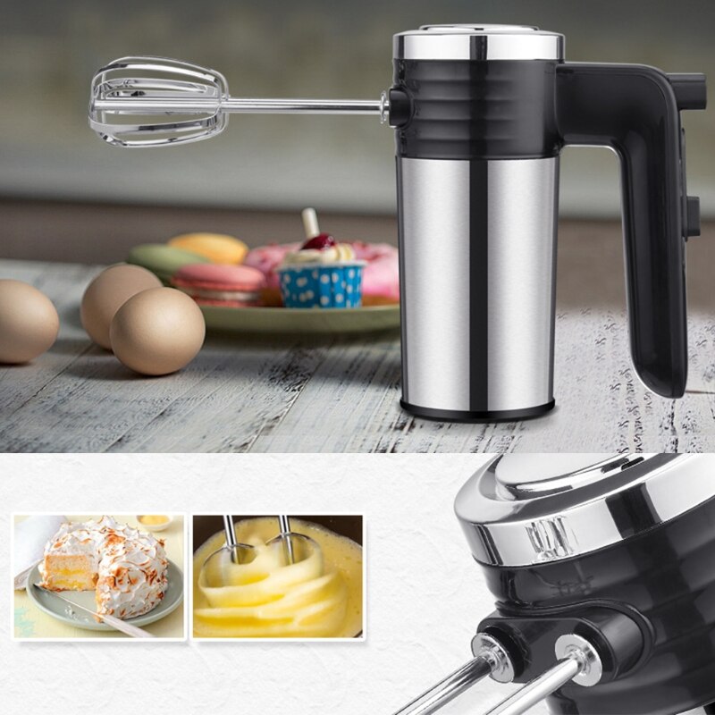 Elektryczny mikser ręczny 5 prędkości ultra moc elektryczny mikser ręczny z tryb turbosprężarka