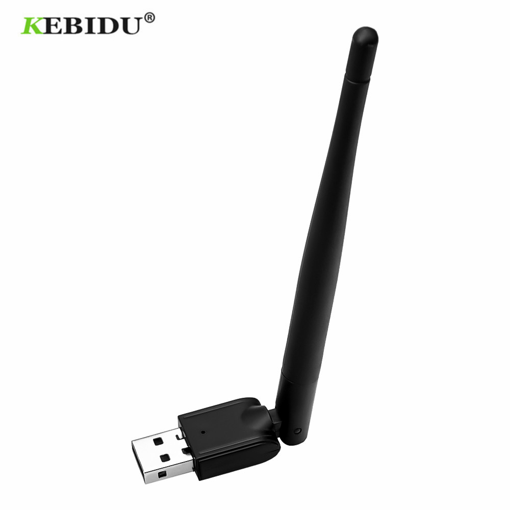 Scheda di rete senza fili 150 b/g/n dell&#39;adattatore di LAN di WiFi di USB 2.0 di MT-7601 802.11 Mbps con l&#39;adattatore senza fili ruotabile di Usb del chipset dell&#39;antenna