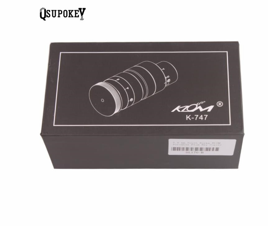 Qsupokey 7.0,7.3,7.5,7.8Mm Tubular Computerized Sleutel Snijmachine Snijders Klom Portable Plum Key Copier