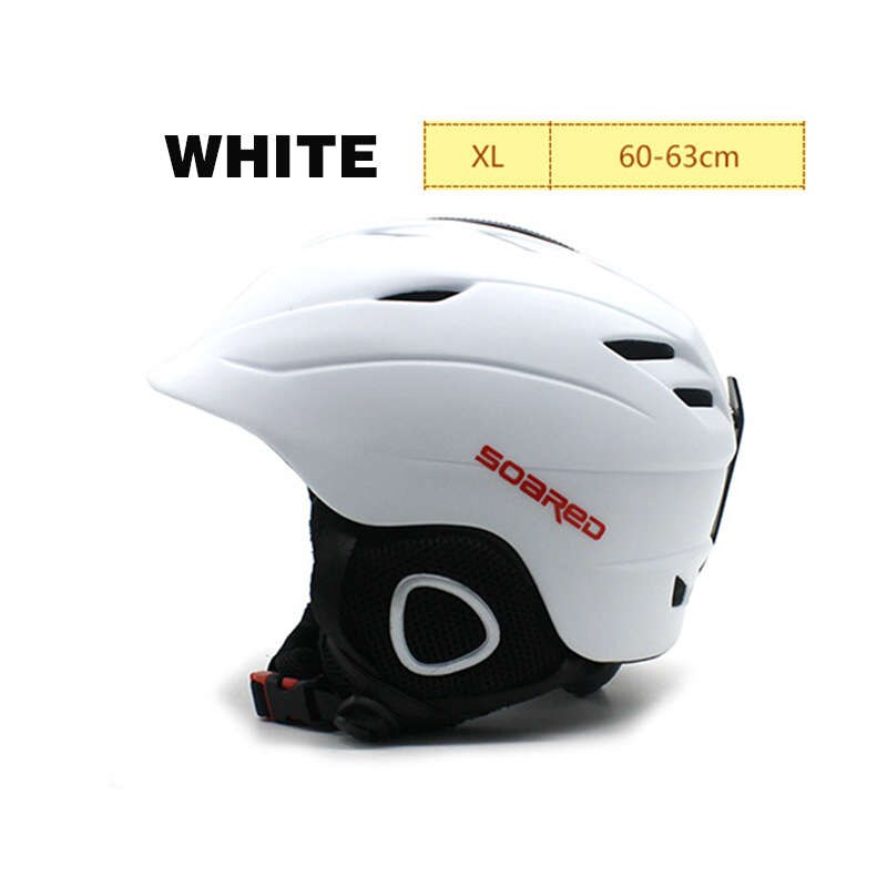Adult Ski Helmet Unisex Winter Sports Helmets Breathable Skating Safety Protective Gear for Skateboard Roller Snowboard