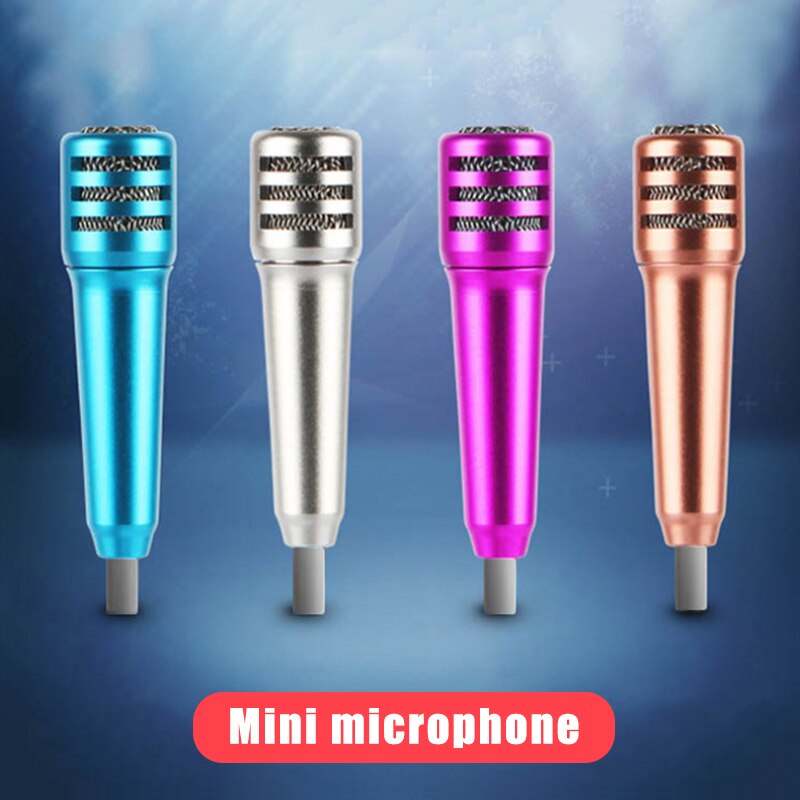 Mini K Song Recording Mic Microphone with Earphones for Phone Computer GDeals