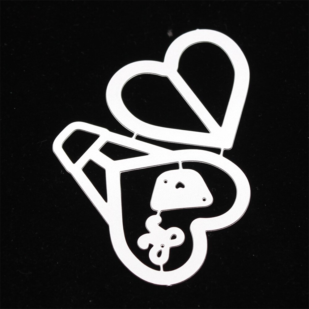 KSCRAFT Heart Air Balloon Metal Cutting Dies Stencils for DIY Scrapbooking Decorative Embossing DIY Paper Cards