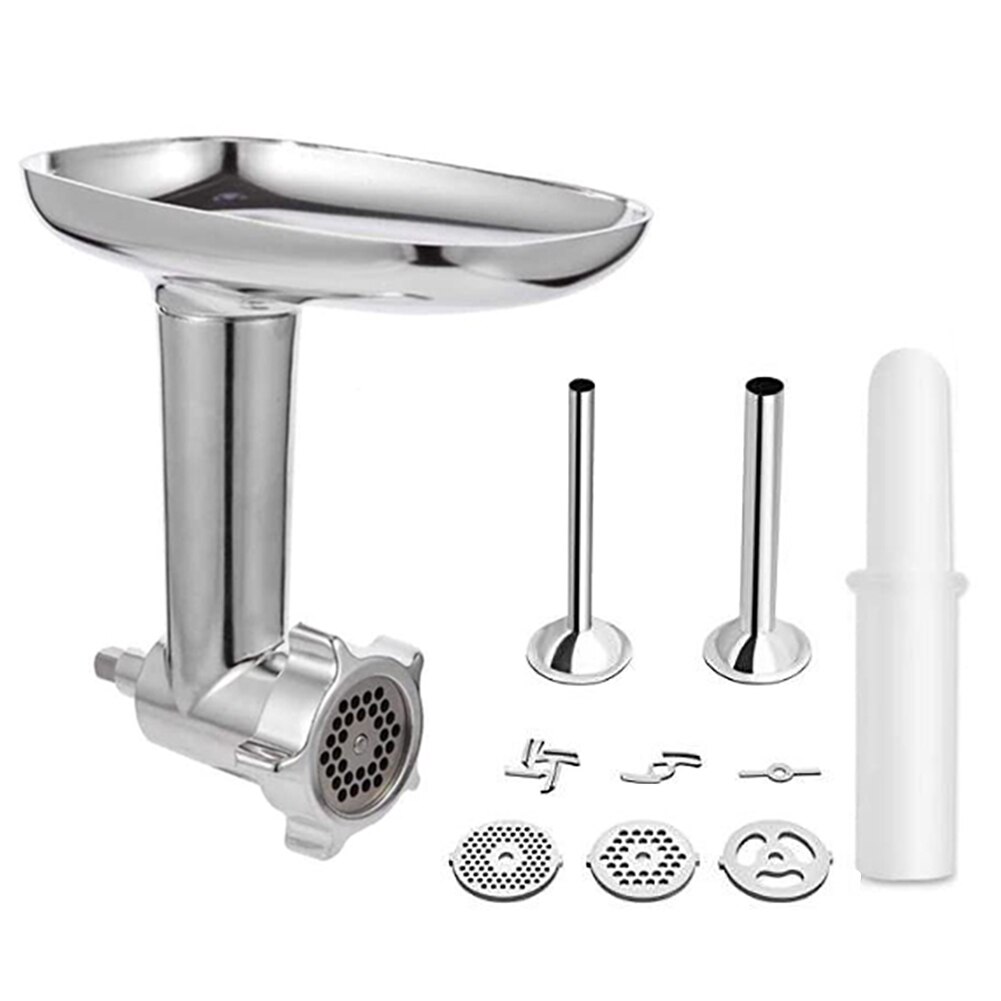 Meat Grinder Attachement Meat Mincer Sausage Stuffer Accessories for KitchenAid Stand Mixers: Default Title