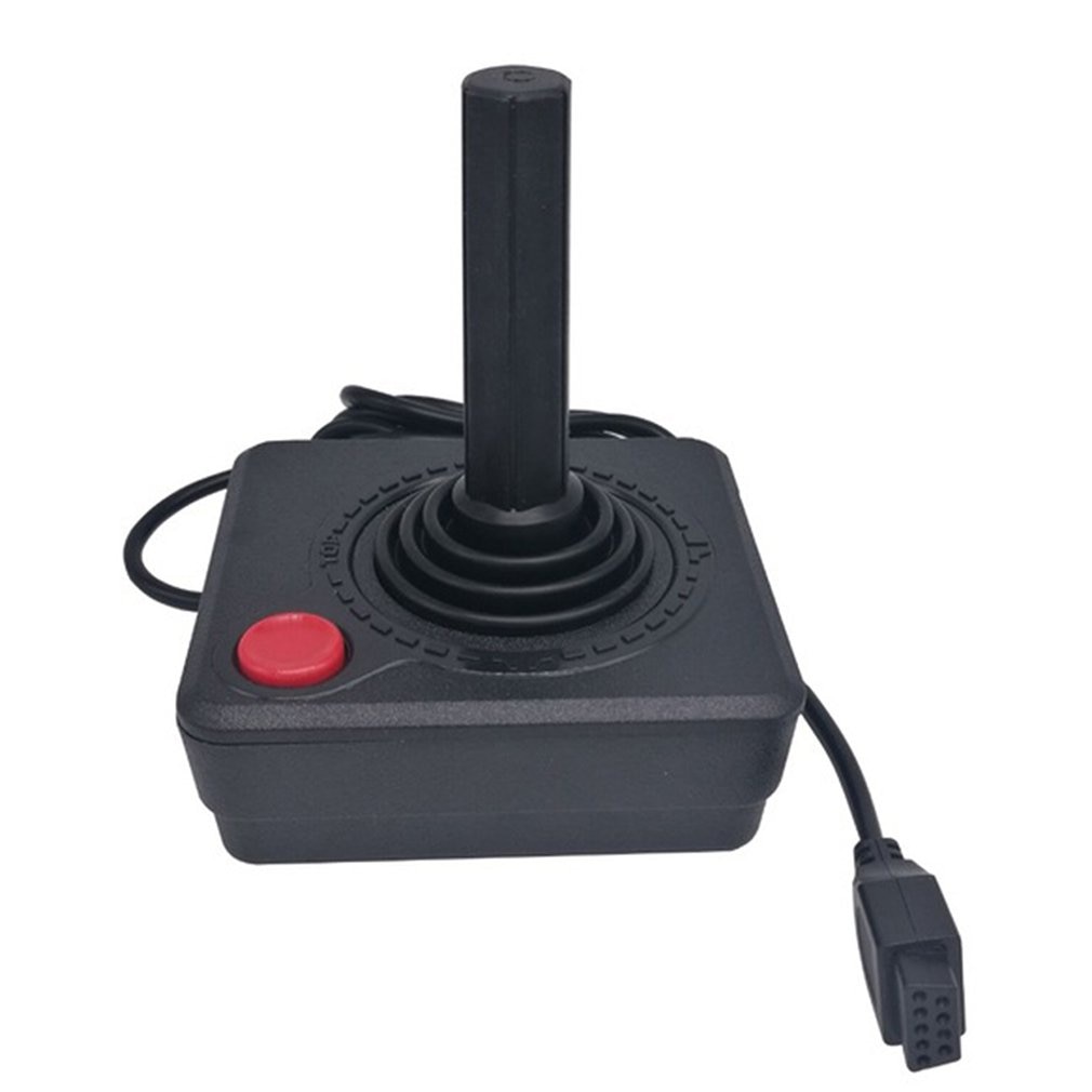 Verbeterde 1.5M Gaming Joystick Controller Voor Atari 2600 Game Rocker Met 4-Weg Hefboom En Enkele Actie Knop retro Gamepad