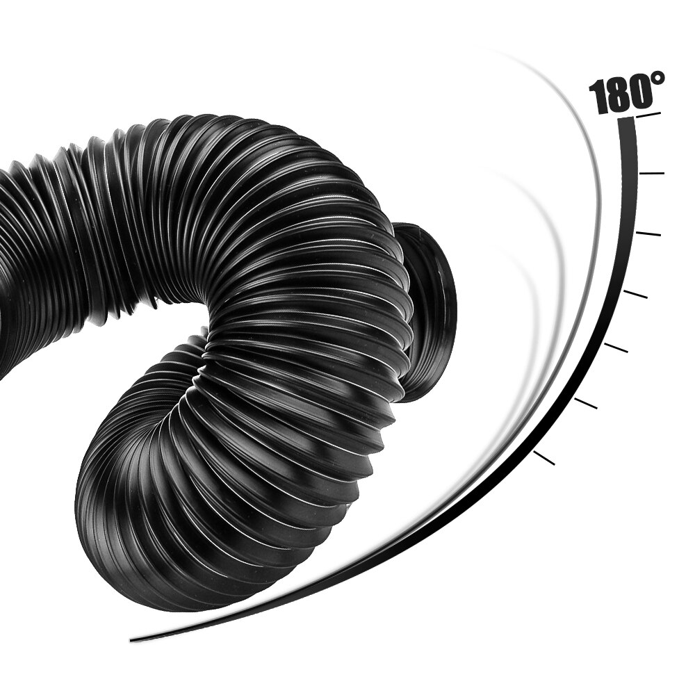 76MM Universal- Luft Aufnahme Rohr Kalt Luftführung Universal- Futter Schlauch Rohr flexibel Auto Änderung Rohr Mit Stecker & braket