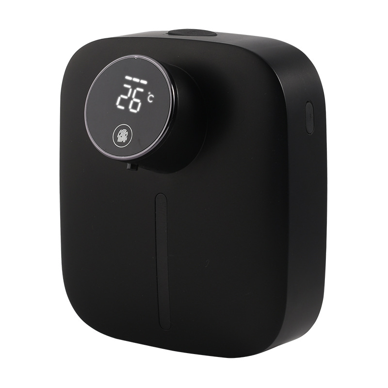 Automatic Soap Dispenser Iorbur Wall Mounted Foaming Soap Dispenser 320ml Rechargeable Waterproof Hand Sanitizer Dispenser Pink: Black