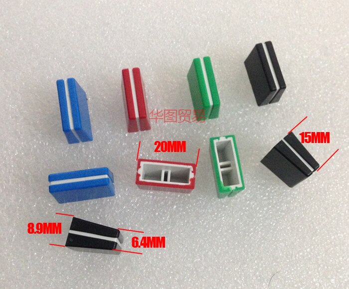 ARIVL 5/lot Channel Crossfader potentiometer Fader Cap Knob For PIONEER DJM-250 350 400 600 700 800 Mixer