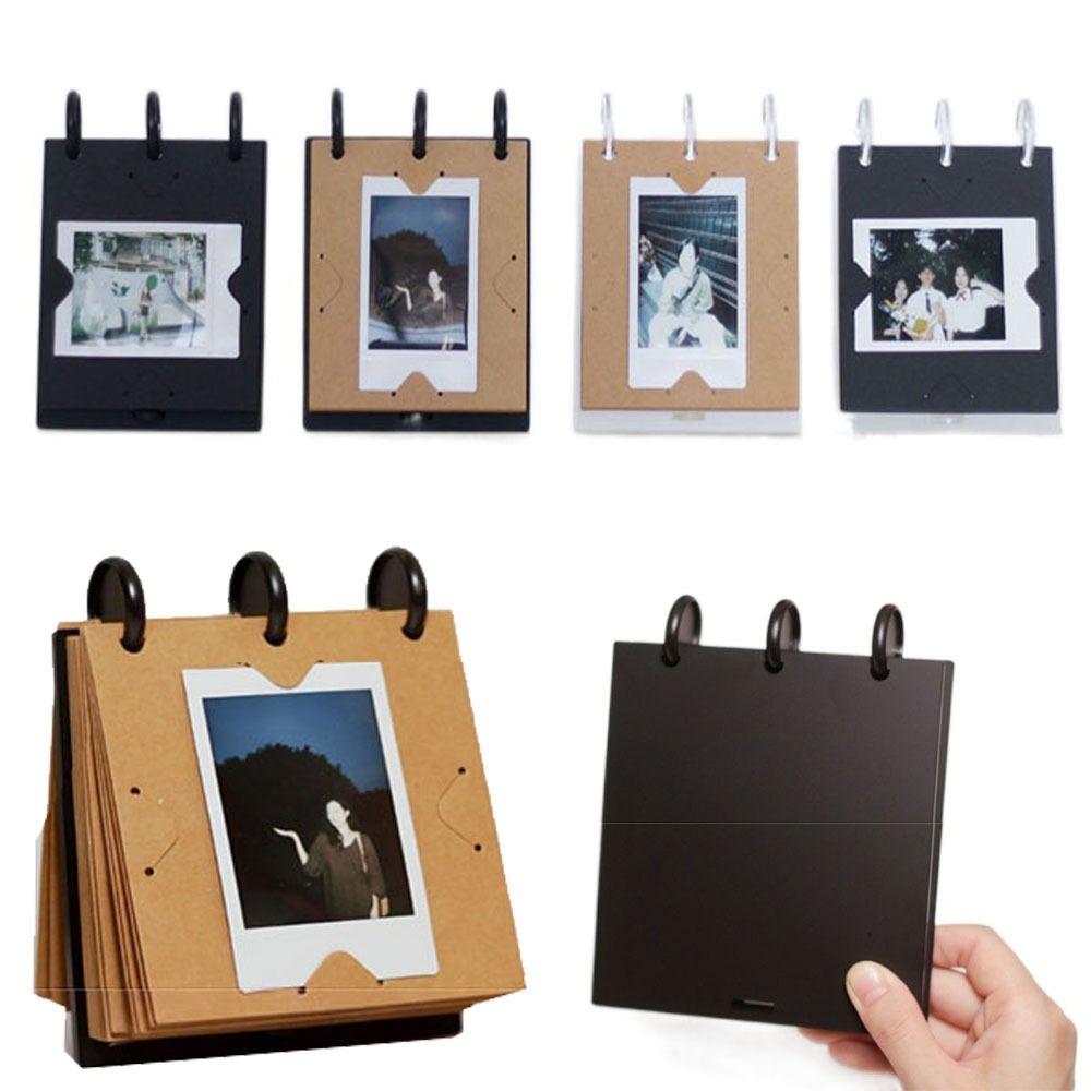 Album Photo à rabat avec affichage horizontal/vertical, autoportant, peut contenir 20 à 40 Photos, cadre Photo de bureau, ornements d'affichage Double face