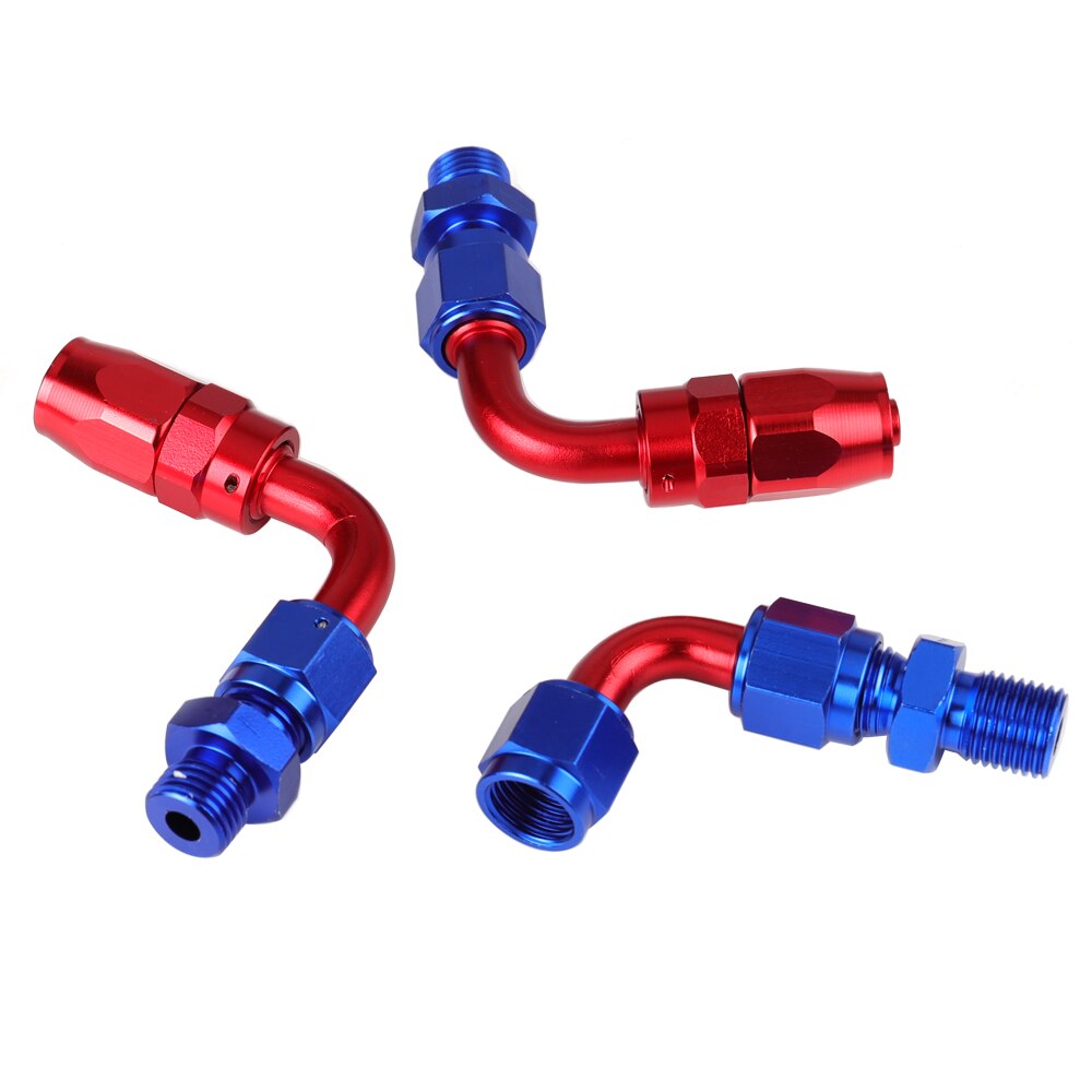 Universal Adjustable Fuel Pressure Regulator Oil 160psi Gauge AN6 Fitting End