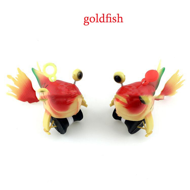 Huilong -selling Turtle, Lobster Crab, Pull Animal, Children's Toys, Novelty Rabbit Bird Small Animals Small Insect Toys: Goldfish