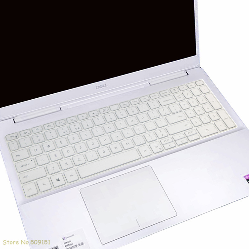 For Dell Inspiron 15 3000 3501 3502 3593 3505 , inspiron 15 5501 5502 5505 5508 Laptop Keyboard Cover Skin Protector: Clear