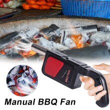Handheld Electricity BBQ Fan Portable Cooking Fan for Outdoor BBQ Picnic Air Blower Cooking Stove Bellows Kitchen Tools