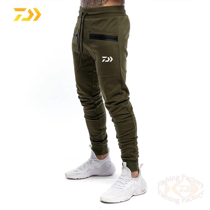 Mannen Herfst Winter Daiwa Joggingbroek Fitness Heren Kleding Broek Sport Vissen Kleding Casual Vissen Broek Broek Mannen