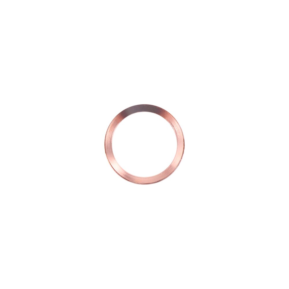 Touch ID Home Button Sticker High Sensitivity Fingerprint Identification Stickers For IPhone 5s SE6 6s 7 Plus For IPad Home Key: Rose Gold