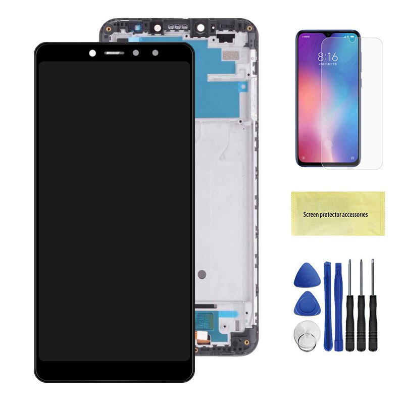 100% Original For Xiaomi Redmi S2 LCD Display Touch Screen Digitizer Assembly with Frame For redmi s2 lcd Phone Pantalla: Black With Frame