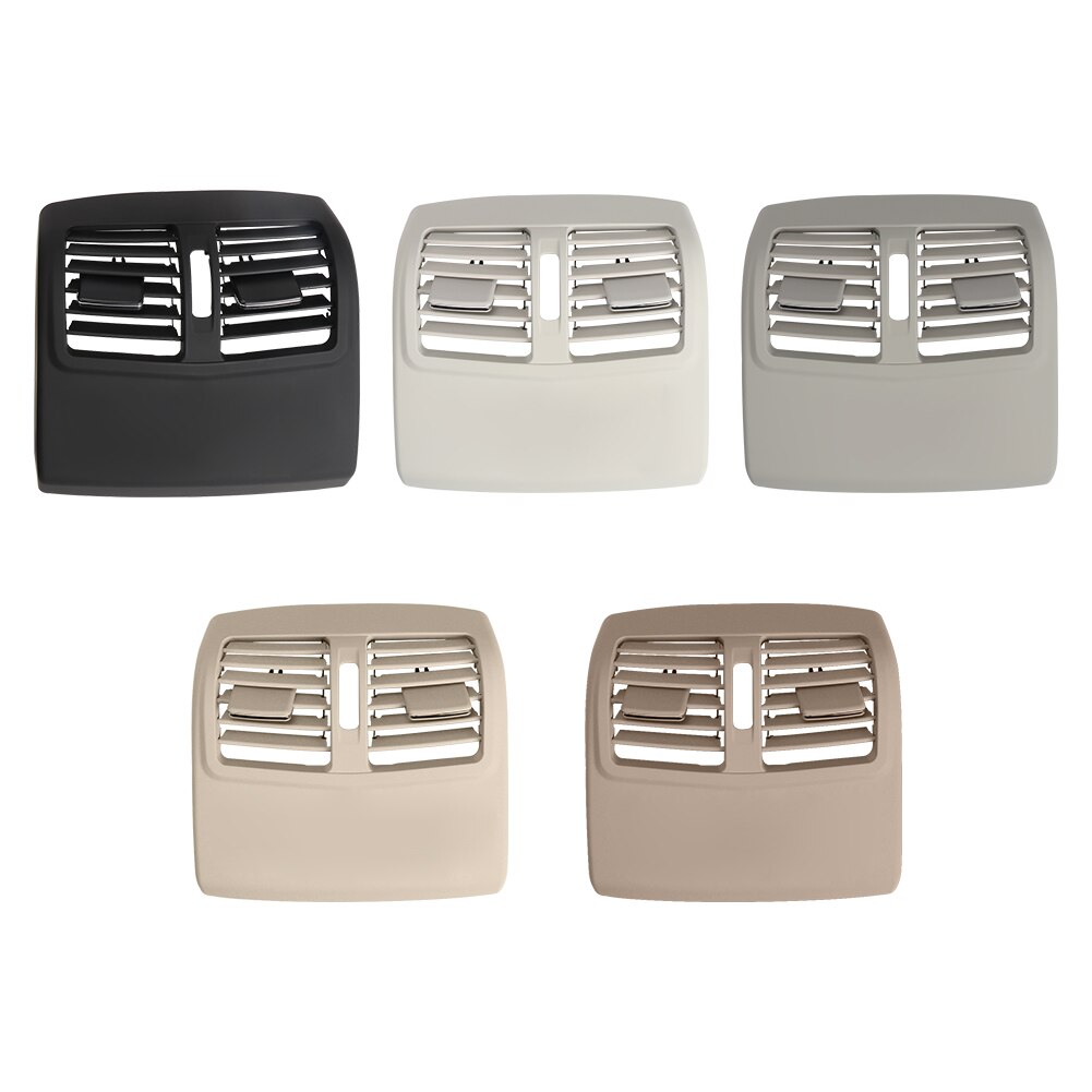 Couvercle de Grille de Grille d'aération de sortie d'air frais de Console centrale arrière pour Mercedes Benz classe E W212 ivoire gris Beige Camel Bla