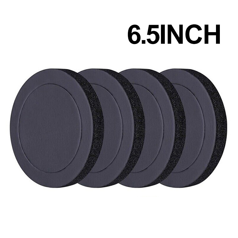 4 Stuks 4/5/6.5 Inch Auto Luidspreker Geluidsisolatie Ring Katoen Bass Portierbekleding Geluiddichte Auto interieur Accessoires Schuim Universele: Oranje