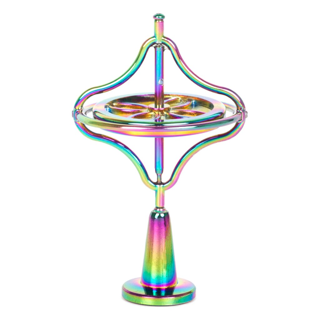 Kleurrijke Creatieve Wetenschappelijke Educatief Legering Vingertop Precisie Gyroscoop