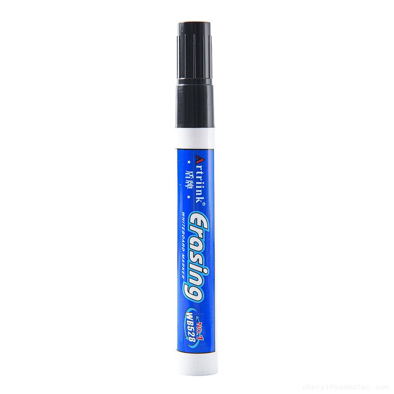 10Pcs Whiteboard Pen Uitwisbare Marker Marker Kantoor Onderwijs Reclame Niet Laat Marks Grote Kop Pen Waterbasis Tekening pen