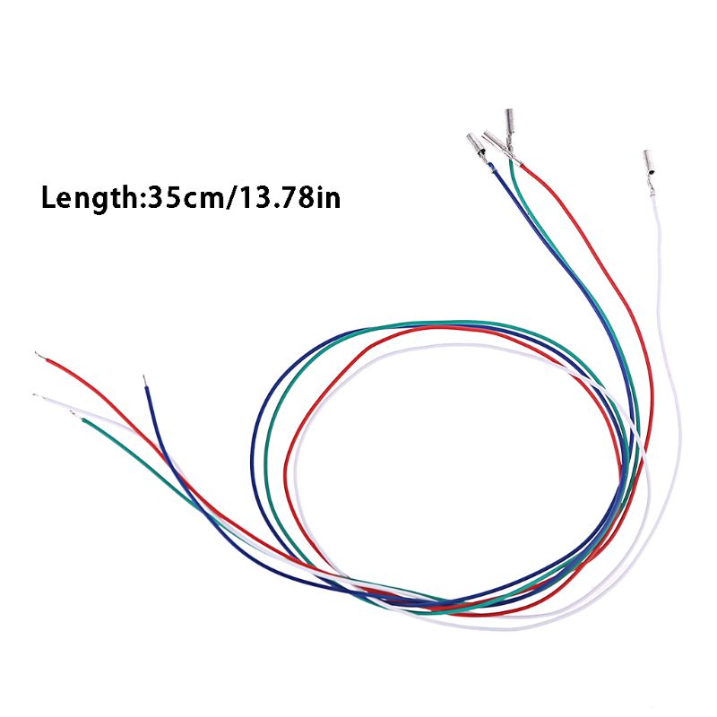 3/4PCS Cartridge Phono Cable Leads Header Wires for Turntable Phono Headshell